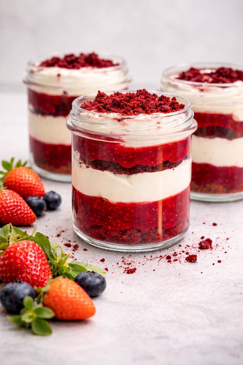 Red Velvet w Słoiku